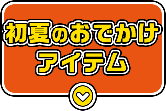 初夏のおでかけアイテム