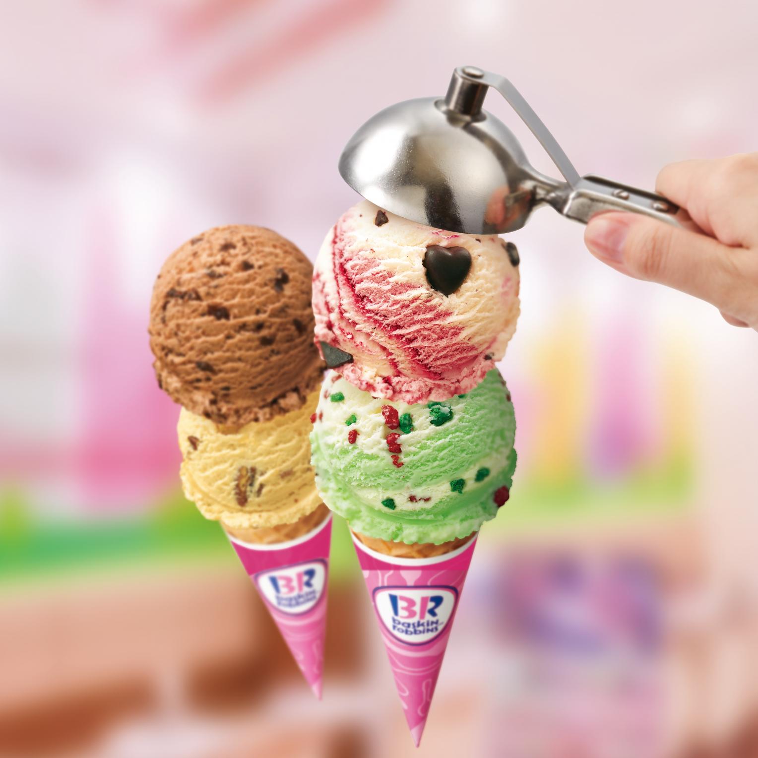 1ヵ月（31日）間、毎日違ったアイスクリームを楽しんで頂けます。