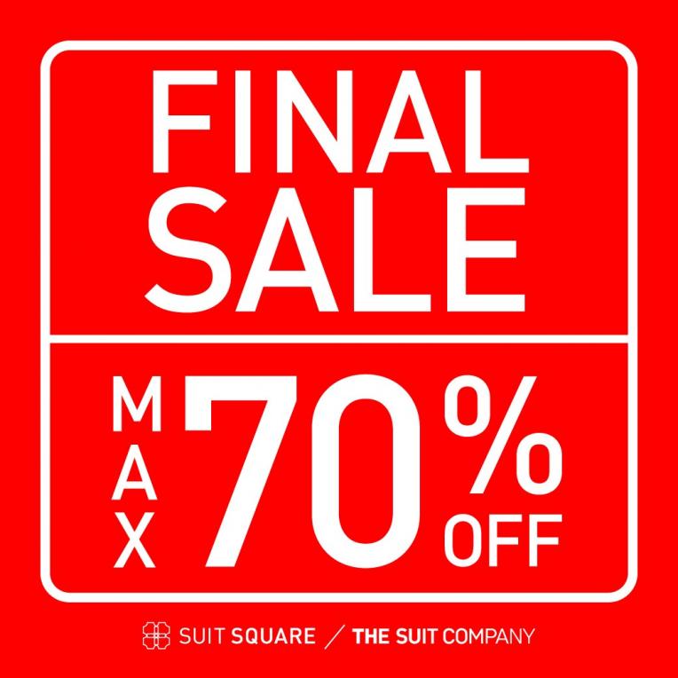 【SUIT SQUARE】FINAL SALE MAX 70% OFF
