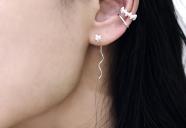 ピアスの穴が空いていない方でも◎ear cuff item！