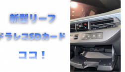 【滋賀日産】新型リーフ ドラレコSDはココ!