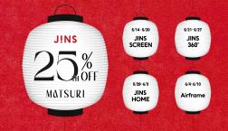 JINS 25TH MATSURI スタート!