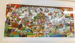 「幕が上ければ」ホラグチカヨ版画 続々と新入荷